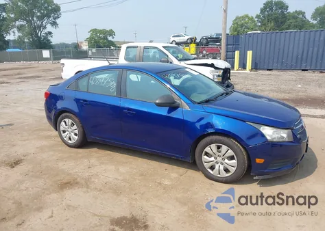 2013 Chevrolet Cruze Ls Auto from USA, damaged, VIN 1G1PA5SH6D7164208